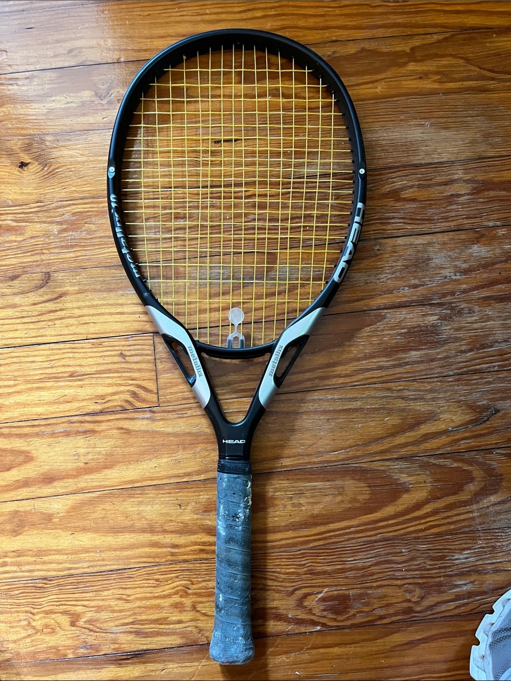 HEAD Metallix 10 Tennis Racquet Oversize Unisex Power Frame Black Silver
